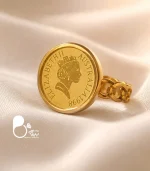 انگشتر زنانه سکه الیزابت