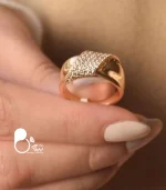 انگشتر زنانه ژوپینگ آی نگین