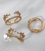 انگشتر زنانه ژوپینگ مدل آرمس
