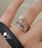 انگشتر زنانه ژوپینگ گندمی