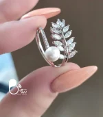 انگشتر زنانه ژوپینگ گندمی