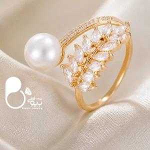 انگشتر زنانه ژوپینگ گندمی