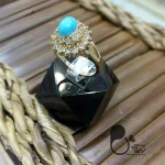 انگشتر فیروزه ای