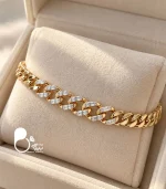 دستبند زنانه ژوپینگ جدید نگینی