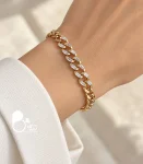 دستبند زنانه ژوپینگ جدید نگینی