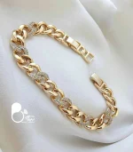 دستبند زنانه کارتیر ژوپینگ نگین دار