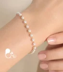 دستبند مرواریدی زنانه اسپرت