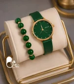 ست ساعت زنانه بولون گرین با دستبند