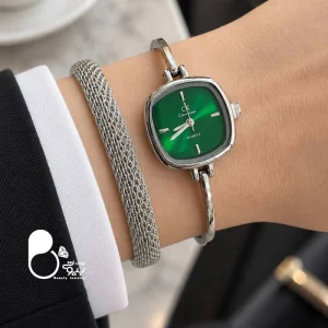 ست ساعت زنانه ظریف گرین CK