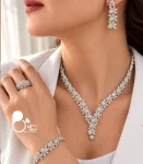 سرویس جواهری عروس طرح آوان