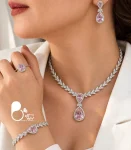 سرویس زنانه جواهری عروس طرح رویا