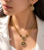 سرویس زنانه ورساچه روکش طلا هانا