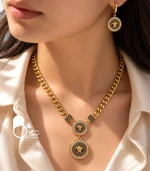 سرویس زنانه ورساچه روکش طلا هانا