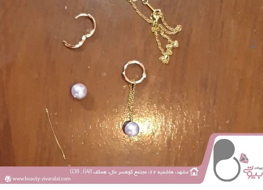 آموزش ساخت گوشواره دست ساز مروارید + فیلم ساخت در خانه