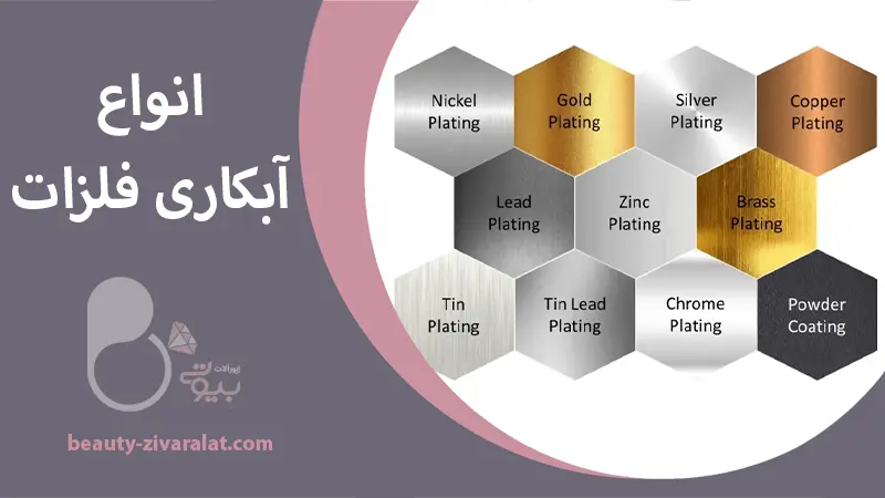 راهنمای کامل انواع آبکاری فلزات | از آبکاری طلا تا کهنه‌کاری و پرداخت ارتعاشی