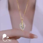 گردنبند برگ دیاموند