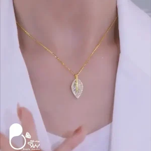 گردنبند برگ دیاموند