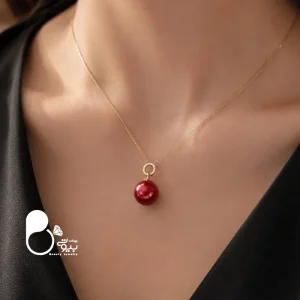 گردنبند زنانه مروارید چری ترک