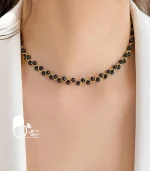 گردنبند طوق زنانه بلک رز