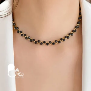 گردنبند طوق زنانه بلک رز