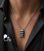 گردنبند مردانه اسپرت روکش طلا