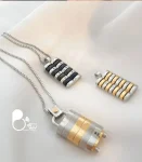 گردنبند مردانه اسپرت روکش طلا