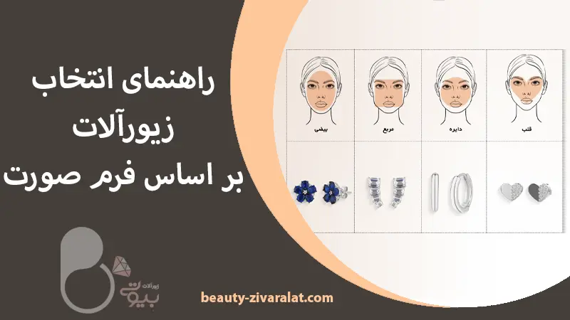 خرید زیورآلات مناسب فرم صورت | راهنمای کامل گردنبند، گوشواره و ست‌های شیک