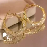 گوشواره کریستالی پیچی